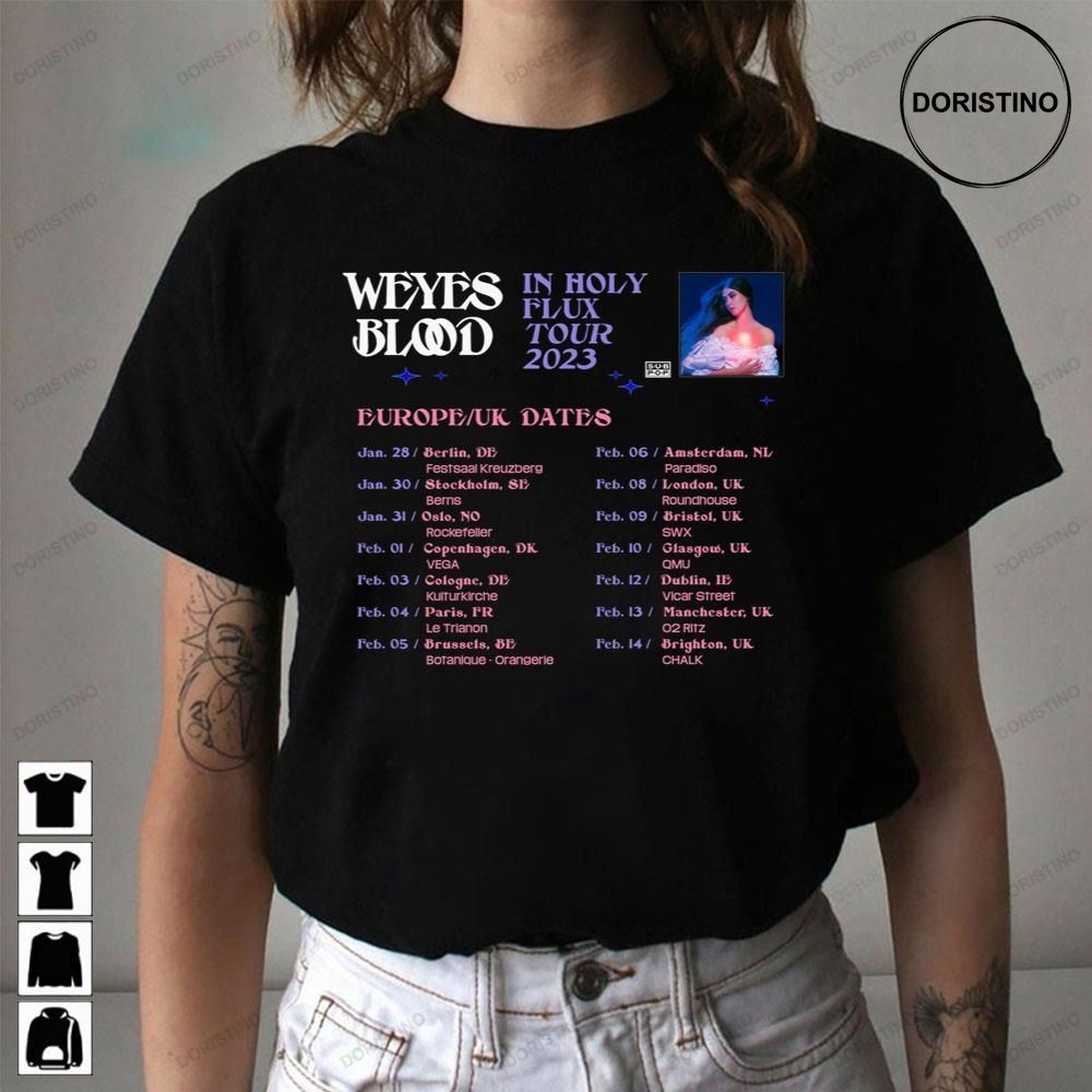 Weyes Blood In Holy Flux Eu Uk Dates Awesome Shirts